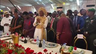 Osun state Governor Ademola Adeleke shows off dancing skills at the OVATION CAROL 2022 [upl. by Ainit566]