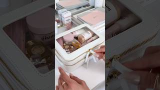 pack my makeup bag with me 🌸🧚‍♀️✨ makeup asmrmakeup asmrpacking skincare beauty preppy [upl. by Werdna]