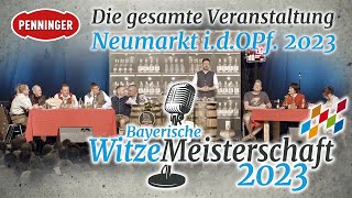 Die lustigste Veranstaltung Bayerns Bayerische Witzemeisterschaft 2023 [upl. by Ydoj968]