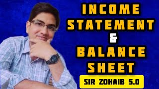 How to easily solve Financial Statements Income Statement amp Balance Sheet [upl. by Hildegarde]