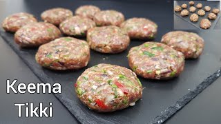 Keema Tikki Recipe by Cook With Aqib  Meatball Recipe  Mini Kebab [upl. by Noy]