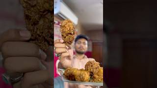 KFC vs Homemade Chicken Leg Piece  how ho make kfc style chicken leg piece  shots shotsfeed [upl. by Trembly]