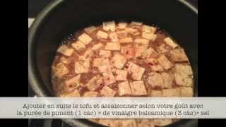 Recette  potage pékinois aigre et piquant [upl. by Suixela]