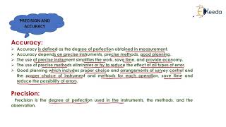 Precision and Accuracy  Fundamental Concepts of Surveying  Geomatics Engineering  GATE [upl. by Chemush]