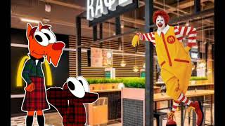 plaidypus gets grounded plaidypus misbehave at McDonalds [upl. by Dewhurst385]