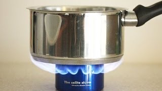 Ultralight Backpack Alcohol Stove  The Solite Stove  Utah Biodiesel Supply [upl. by Ahsaf44]