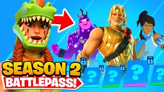 NEW Chapter 5 SEASON 2 Battle Pass in Fortnite [upl. by Ynes515]