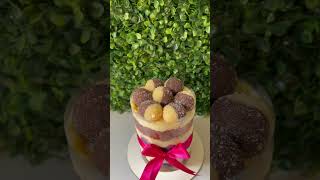 Mini bolo de ninho com geleia de frutas vermelhas e casadinhos por cima ❤️🥰 [upl. by Iline818]