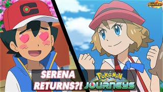 Serena Returns in SPECIAL EPISODE Ash and Serena REUNITED  Pokémon Journeys [upl. by Cazzie713]