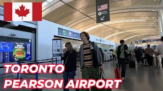 Toronto Pearson Intl Airport Walking Tour at Terminal 1 Arrival amp Departure ✈️ [upl. by Latona819]