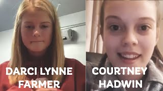 Courtney Hadwin Goes Live with Darci Lynne Farmer 03222020 [upl. by Seeto]