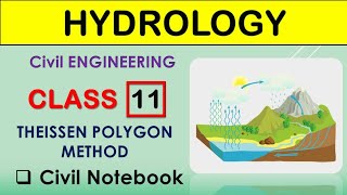 Hydrology gate lecture  Thissen Polygon Method  In Hindi [upl. by Aneehsar]