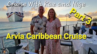 Arvia Caribbean Cruise Part 3 Kaz and Nige Antigua to Martinique [upl. by Zweig]