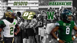 Desoto vs Waxahachie Highlights DALLAS AREA DISTRICT BATTLE Texas High School Football txhsfb [upl. by Kai576]