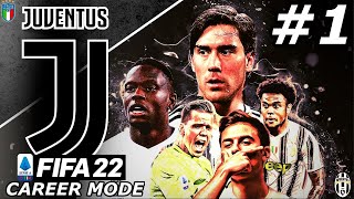 FIFA 22 Juventus Career Mode EP1  THE BEGINNING 🔥 [upl. by Nnahs763]