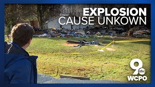 Officials work to learn cause of deadly home explosion in Tate Township [upl. by Ilrak]