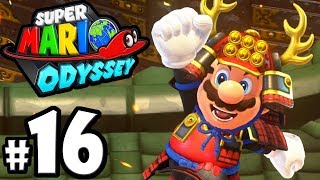 Super Mario Odyssey  Switch Gameplay Walkthrough PART 16 Bowser’s Samurai Castle  RoboBrood Boss [upl. by Magdau901]