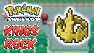 Where to get Kings Rock  Pokemon Infinite Fusion [upl. by Anitirhc448]