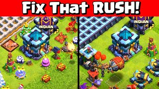 BEST Use of HAMMER JAM  Dead Youtuber  Clash of Clans Live [upl. by Alleris]