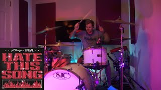 All Time Low X I Prevail  Hate This Song DRUM COVER [upl. by Honeywell]