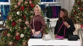 Kipling Mini Crossbody Handbag Sabian on QVC [upl. by Anitram268]