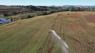 Carretel da marca IRRIGABRASIL para 20 hectares [upl. by Oruntha186]