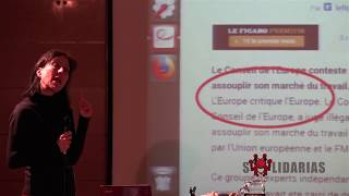 CARMEN SALCEDO HABLA SOBRE LA CARTA SOCIAL EUROPEA [upl. by Puklich]