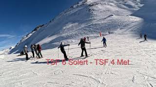 Val Cenis Ski  4K  GoPro12  TSF 6 Solert  TSF 4 Met  27122023 [upl. by Fendig]