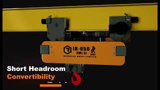 Indias Best Selling Wire Rope Hoist iR Series  Indef  Hercules Hoists [upl. by Boeschen]