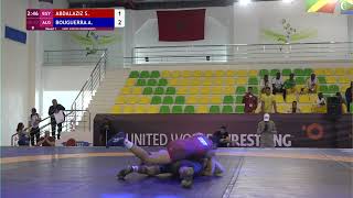 Round 1 GR  80 kg S ABDALAZIZ EGY v A BOUGUERRA ALG [upl. by Ivon506]