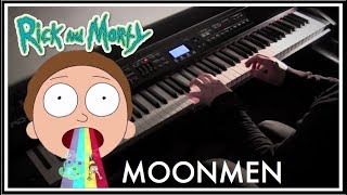 Moonmen  Rick and Morty Piano Cover [upl. by Myra]