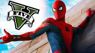 GTA 5  SPIDERMAN in GTA 5  Rachitroo [upl. by Kazue]