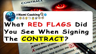 What RED FLAGS Did You See When Signing The CONTRACT [upl. by Azeria564]