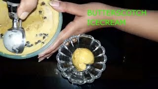 Butter Scotch Ice Cream Butterscotch Recipe Homemade Butterscotch Ice Cream Eassy Desserts [upl. by Ahusoj]