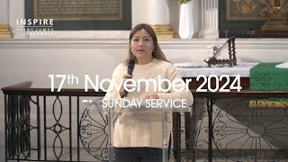 Inspire Saint James Clerkenwell  Livestreamed  24th November 2024 [upl. by Suiraj225]