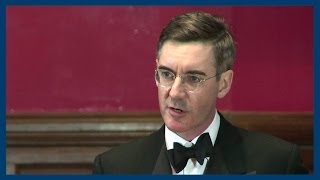 The EU is a Threat to Democracy  Jacob ReesMogg  Oxford Union [upl. by Rehpotsihc]