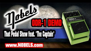 Nobels ODR1 Demo at quotThat Pedal Showquot feat quotThe Captainquot from Andertons Music UK [upl. by Eedrahc]