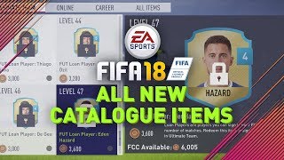 FIFA 18 ALL NEW CATALOGUE ITEMS [upl. by Aysa]