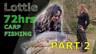 Getting BIGGER 72 Hours CARP FISHING PART 2  Lakeview Holidays  Whelford Pools Fishery [upl. by Schapira]