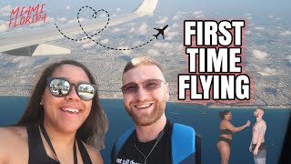 ✈️ OUR FIRST VACATION  MY FIRST TIME FLYING ON A PLANE  FLORIDA VLOG 2021 [upl. by Aimal]