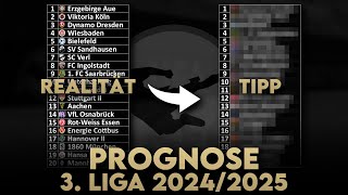 3 Liga Prognose 202425 Wer steigt in die 2 Liga auf wer steigt ab Wer enttäuscht [upl. by Shewchuk]