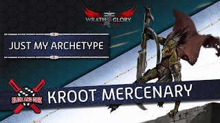 Just my ArcheType 11 Kroot Mercenary [upl. by Annwahs]