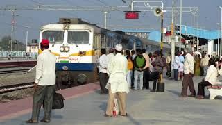 KARNATAKA Express AnnouncementArrival and Departure Indian Railways [upl. by Enialehs]