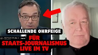 Die Welt Schallende Ohrfeige für StaatsJournalismus live im TV [upl. by Nmutua138]