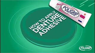 3Step Guide Using Poligrip Power Max Denture Adhesives [upl. by Ecneret220]