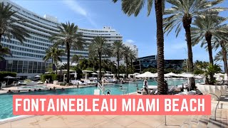 Fontainebleau Miami Florida Hotel Walkthrough Room Ocean Views [upl. by Amathiste247]