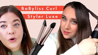 BaByliss Curl Styler Luxe Review and Tutorial For Loose Curls  Beauty Lab  Cosmopolitan UK [upl. by Semajwerdna]