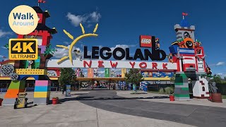 【4K60】 Legoland New York  Full Theme Park Walkthrough Tour 2024 [upl. by Yrrem204]