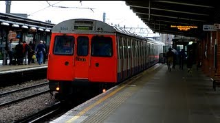 London Underground Hammersmith and City Line C69C77 departing West Ham 060913 [upl. by Kudva]