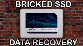 Bricked Crucial SSD Data Recovery [upl. by Boyce]